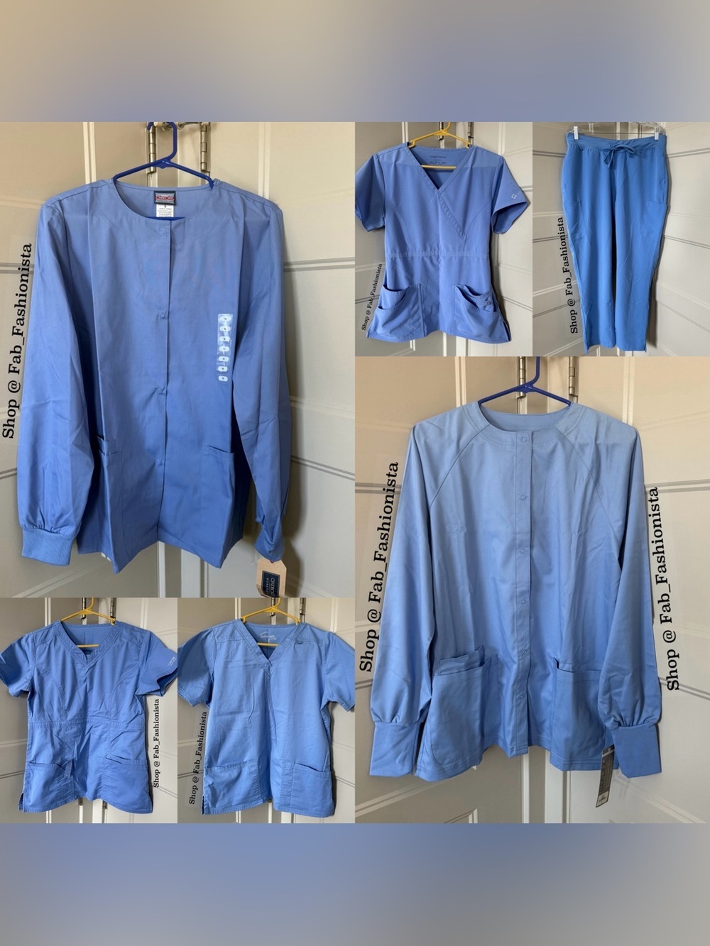Ceil Blue Medical Scrubs Mandala Cherokee